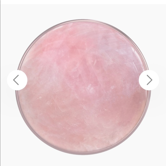 PopSockets Luxe Rose Quartz Pink Real Gem Stone PopSocket Pop Socket PopGrip - Picture 2 of 3